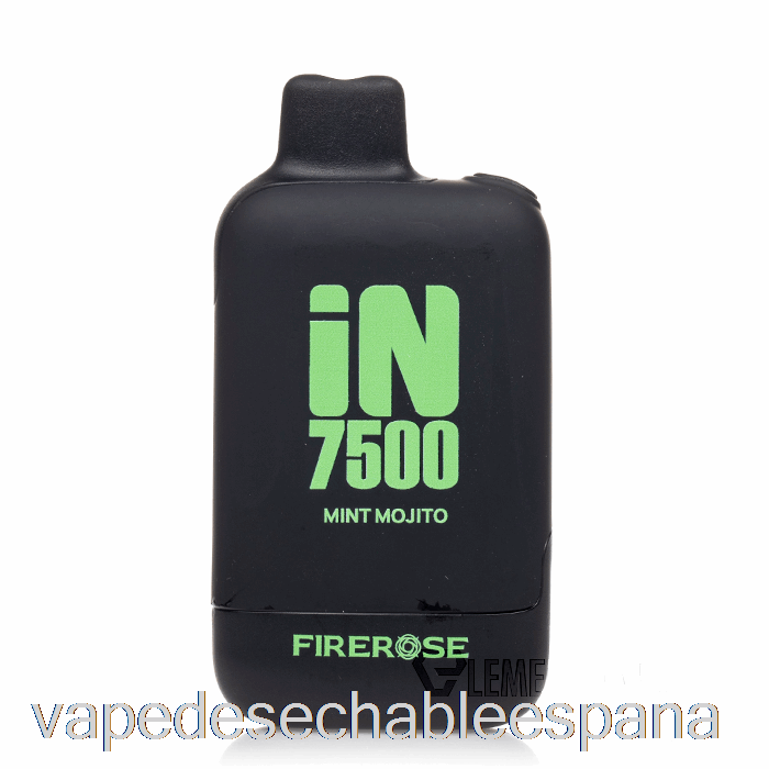 Vape España Firerose En 7500 Mojito De Menta Desechable